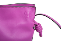 LOEWE MINI FLAMENCO CLUTCH BRIGHT PURPLE