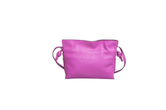 LOEWE MINI FLAMENCO CLUTCH BRIGHT PURPLE