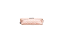 CHANEL BOY NEW MEDIUM REVERSO BLUSH SILVER HDWR