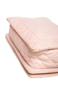 CHANEL BOY NEW MEDIUM REVERSO BLUSH SILVER HDWR
