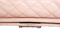 CHANEL BOY NEW MEDIUM REVERSO BLUSH SILVER HDWR