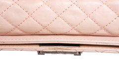 CHANEL BOY NEW MEDIUM REVERSO BLUSH SILVER HDWR