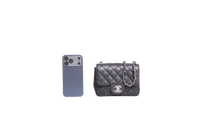 DESAPEGO FABI JUSTUS CHANEL SQUARE CAVIAR BLACK-SILVER HDWR