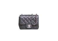 DESAPEGO FABI JUSTUS CHANEL SQUARE CAVIAR BLACK-SILVER HDWR