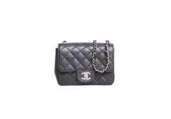 DESAPEGO FABI JUSTUS CHANEL SQUARE CAVIAR BLACK-SILVER HDWR
