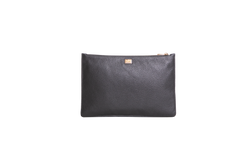 D&G FAMILY PATCH ZIP POUCH
