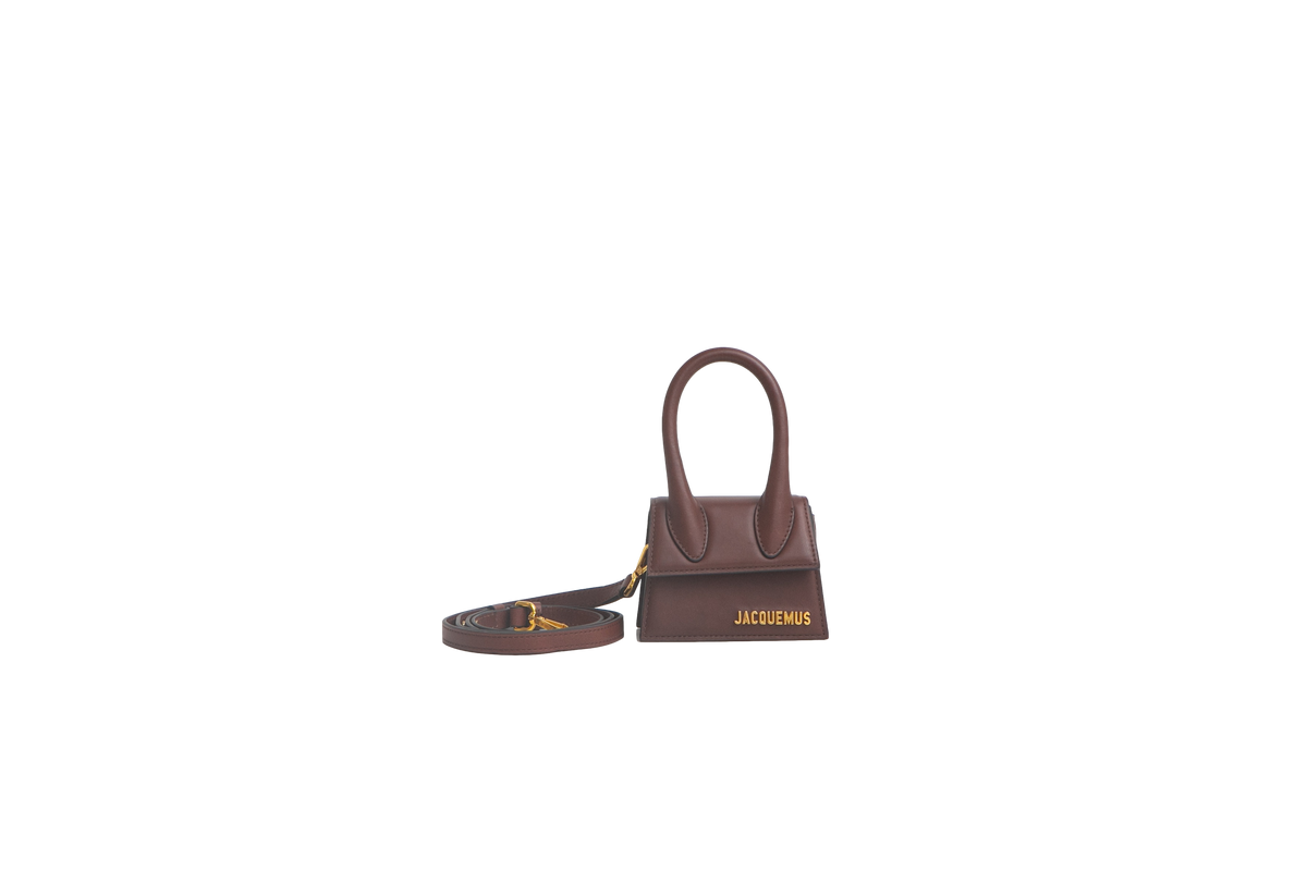 JACQUEMUS LE CHIQUITO MINI MOYEN BROWN