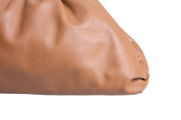 BOTTEGA THE POUCH LEATHER LIGHT CARAMEL