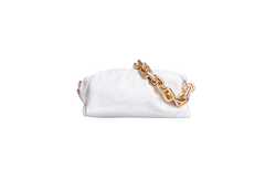 BOTTEGA THE CHAIN POUCH ICE WHITE