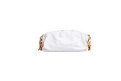 BOTTEGA THE CHAIN POUCH ICE WHITE
