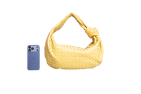 BOTTEGA JODIE CLASSIC INTRECCIATO YELLOW