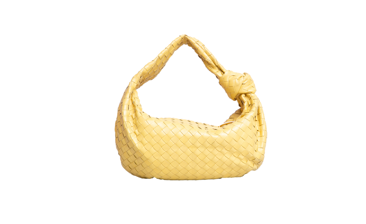 BOTTEGA JODIE CLASSIC INTRECCIATO YELLOW