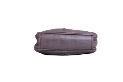 CHANEL LE MARAIS LARGE DISTRESSED LAMBSK IN BROWN