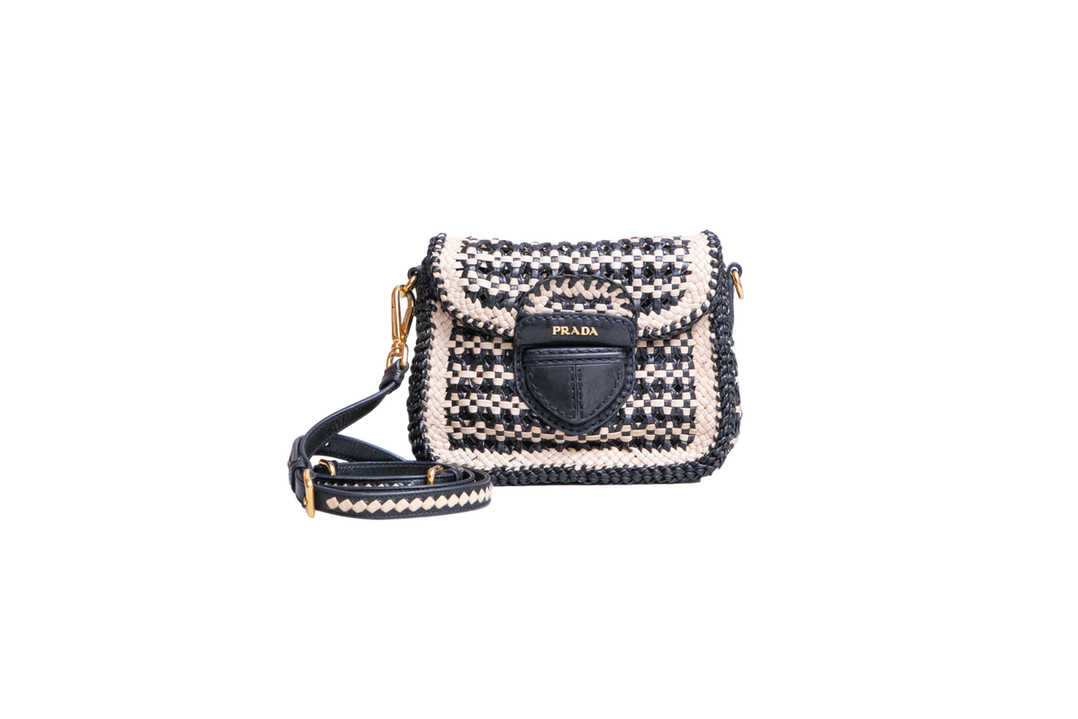 DESAPEGO FABI JUSTUS PRADA WOVEN MADRAS CROSS