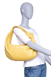 BOTTEGA JODIE CLASSIC INTRECCIATO YELLOW