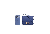 HERMÈS CONSTANCE 18 EPSOM BLEU SAPHIR GOLD HDWR