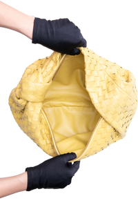 BOTTEGA JODIE CLASSIC INTRECCIATO YELLOW