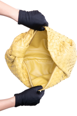 BOTTEGA JODIE CLASSIC INTRECCIATO YELLOW