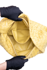 BOTTEGA JODIE CLASSIC INTRECCIATO YELLOW