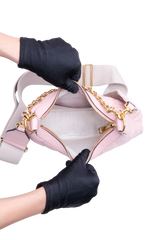 GUCCI EPAULE EM CUIR PETITE LIGHT PINK