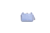 VALENTINO ROCKSTUD PHONE CASE LEATHER BLUE