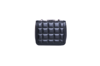 GUCCI MINI DECO QUILTED LEATHER BLACK