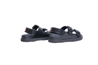 GUCCI SANDAL MINI DOUBLE G RUBBER BLACK - 35 BR