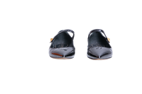 VALENTINO BALLET FLATS TIPTOE PATENT BLACK - 37 BR