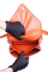 BOTTEGA MOUNT ENVELOPE CROSSBODY ORANGE
