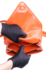 BOTTEGA MOUNT ENVELOPE CROSSBODY ORANGE
