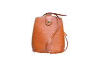 LV CLUNY BUCKET EPI CARAMEL