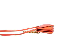 BOTTEGA MOUNT ENVELOPE CROSSBODY ORANGE