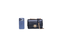 VALENTINO VLOGO SIGNATURE LEATHER BLACK