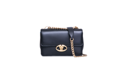 VALENTINO VLOGO SIGNATURE LEATHER BLACK