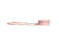 CHANEL ROUND AS EARTH CC CROSSBODY BAG PEACH