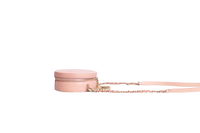 CHANEL ROUND AS EARTH CC CROSSBODY BAG PEACH