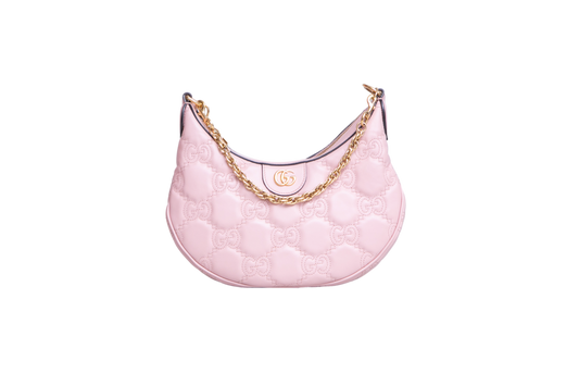 GUCCI EPAULE EM CUIR PETITE LIGHT PINK