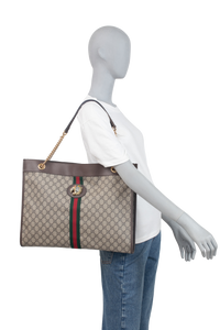 GUCCI RAJAH TOTE GG SUPREME