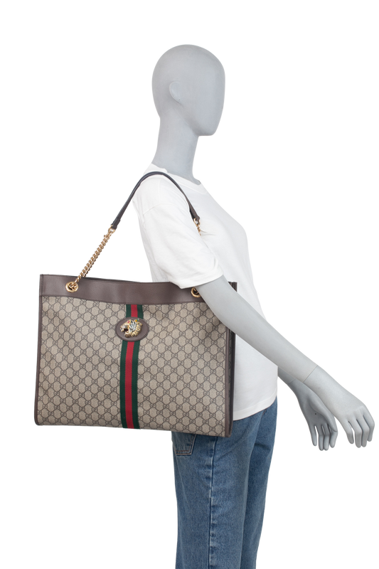 GUCCI RAJAH TOTE GG SUPREME