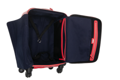 CHANEL COCO CASE TROLLEY IN BI-COLOR RED