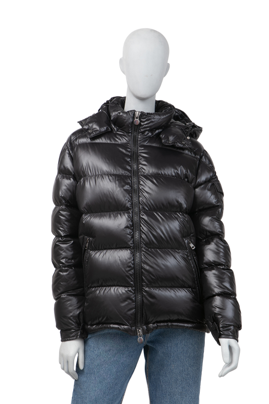 MONCLER MAYA GIUBBOTTO BLACK