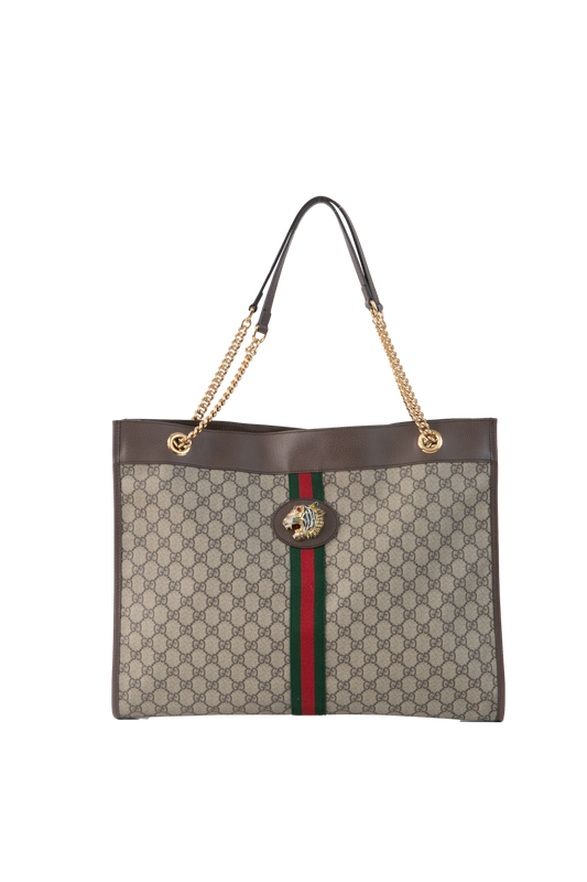 GUCCI RAJAH TOTE GG SUPREME