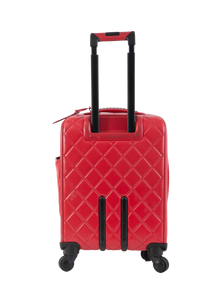 CHANEL COCO CASE TROLLEY IN BI-COLOR RED