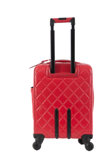 CHANEL COCO CASE TROLLEY IN BI-COLOR RED