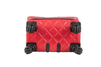 CHANEL COCO CASE TROLLEY IN BI-COLOR RED