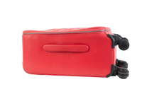 CHANEL COCO CASE TROLLEY IN BI-COLOR RED