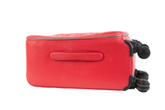 CHANEL COCO CASE TROLLEY IN BI-COLOR RED