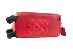 CHANEL COCO CASE TROLLEY IN BI-COLOR RED