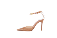 AMINA MUADDI PUMPS JULIA GLASS PVC TAN