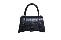 DESAPEGO RAYZA NICACIO BALENCIAGA HOURGLASS SMALL TOP-HANDLE BLACK